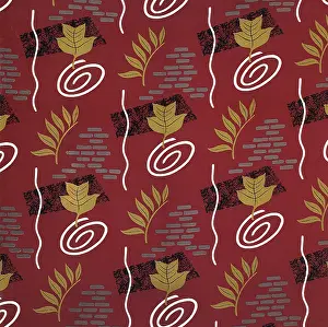 Swirls: Leaf and Geometric Design