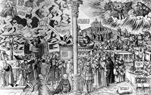 Preacher: Leaflet against the Catholic Church, 1520s