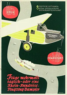 Koln: Leaflet design, Lufthansa