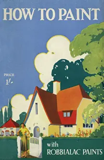 Perfection: Leaflet design, How to paint with Robbialac Paints