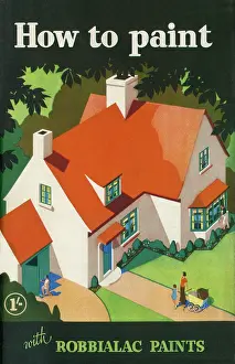 Perfection: Leaflet design, How to paint with Robbialac Paints