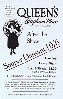 Souper: Leaflet for Queen's Hall Roof