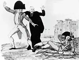 Breaks: Leaflet from the time of the French Revolution