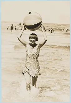 Striding: LEAFY SWIMWEAR 1927
