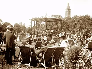 Leamington: Leamington Spa Pump Gardens early 1900s