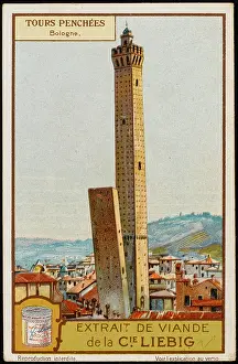 Bologna: Leaning Tower, Bologna, Italy