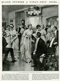 Buffet: Leap year dance 1912