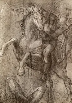 Leap: Leaping Rider, by Titian