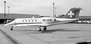 Ambulances: Learjet 35A HB-VFB