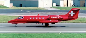Learjet: Learjet 35A HB-VFB