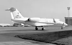 Luton: Learjet 55 N970H