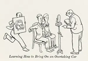 Pretending: Learning how to bring on an overtaking car - W H Robinson