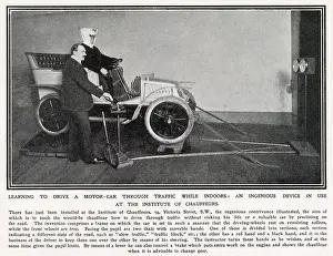 Motorcar: Learning to drive indoors 1906