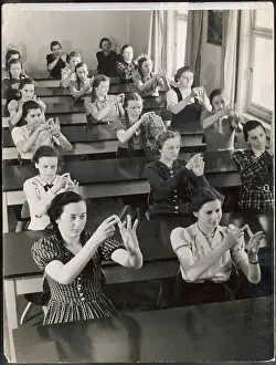 Deafness: LEARNING SIGN LANGUAGE