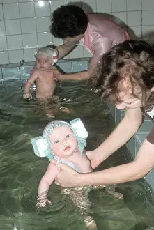 Taught: Learning to swim, 1979
