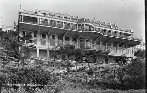 Balconies: Leas Cliff Hall
