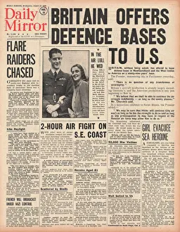 Leasing: leasing of British bases to the U.S. approved