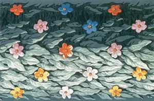 Dotted: Leaves and Blossoms