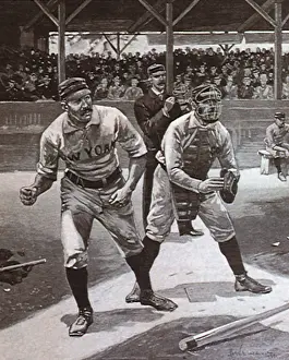 Catcher: Leaving Batter's BoX