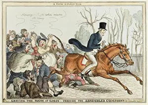 Popery: Leaving the House of Lords through the assembled commons
