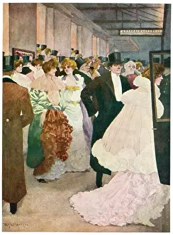 Haymarket: LEAVING THE THEATRE, 1907