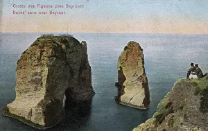 Grotte: Lebanon, Beirut - The Doves Cave rocks