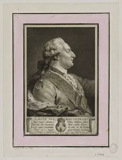 Chisel: Lebeau After Nicollet. King Louis