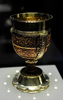 Carolingian: Lebuinus Chalice. 8th-9th centuries. Carolingian
