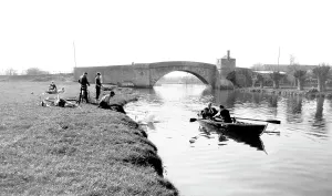 Lechlade: Lechlade, the River c1955