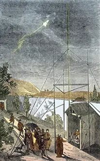 Comte: Leclerc and Dalibard's Lightning Experiment, 1752