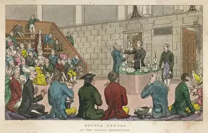 Lectures: A lecture at the London Institution