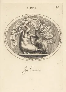 Jove: Leda and the swan in cameo