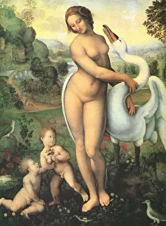 Leda and the Swan, by Leonardo da Vinci