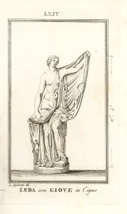 Jove: Leda and Zeus in the form of a swan