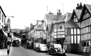 Ledbury: Ledbury, Ye Olde Talbot Hotel c1955