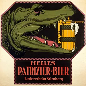 Helles: Ledererbrau Beer advert