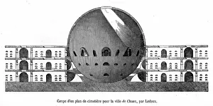 Utopia: Ledoux plan for Chaux cemetery