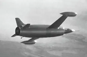 Ramjet: Leduc 0.21 Ramjet Flying (Caution Shaken / Blurred Image)