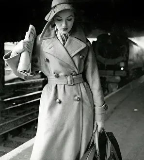 Sadler: Ledux - Coat - Location: Victoria Station, London - A Sadler
