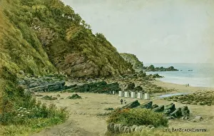 Lynton: Lee Bay Beach, Lynton, Devon