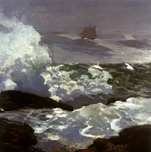Tumultuous: On a Lee Shore, by Winslow Homer