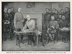 Surrenders: Lee Surrenders to Grant