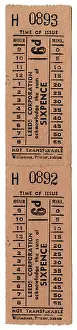 Wording: LEEDS BUS TICKET