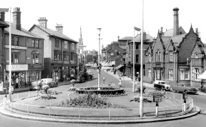 Leek: Leek, Derby Street c1955