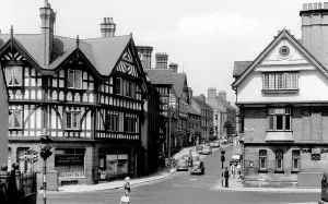 Leek: Leek, St Edward Street c1955