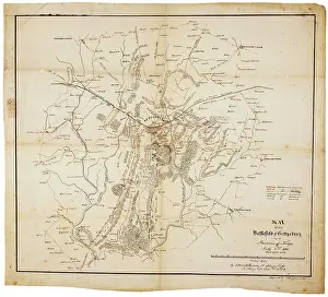 Gettysburg: Lee's Map of Gettysburg, 1863