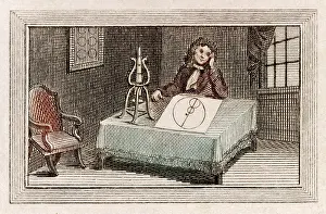 Leeuwenhoek: LEEUWENHOEK AT DESK