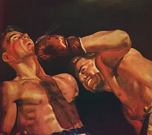 Spar: Left Cross To The Jaw