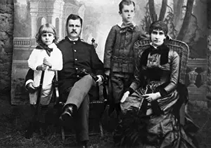 Pinkney: From left: Douglas MacArthur at 5, his father ?