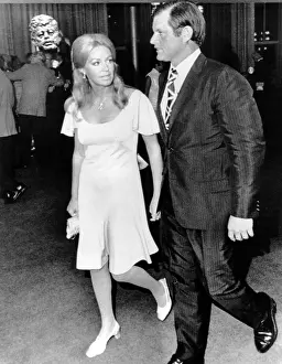 Bernsteins: From left: Joan Kennedy and her husband, ?